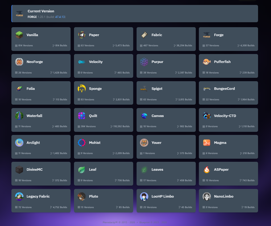 Server Type Installer